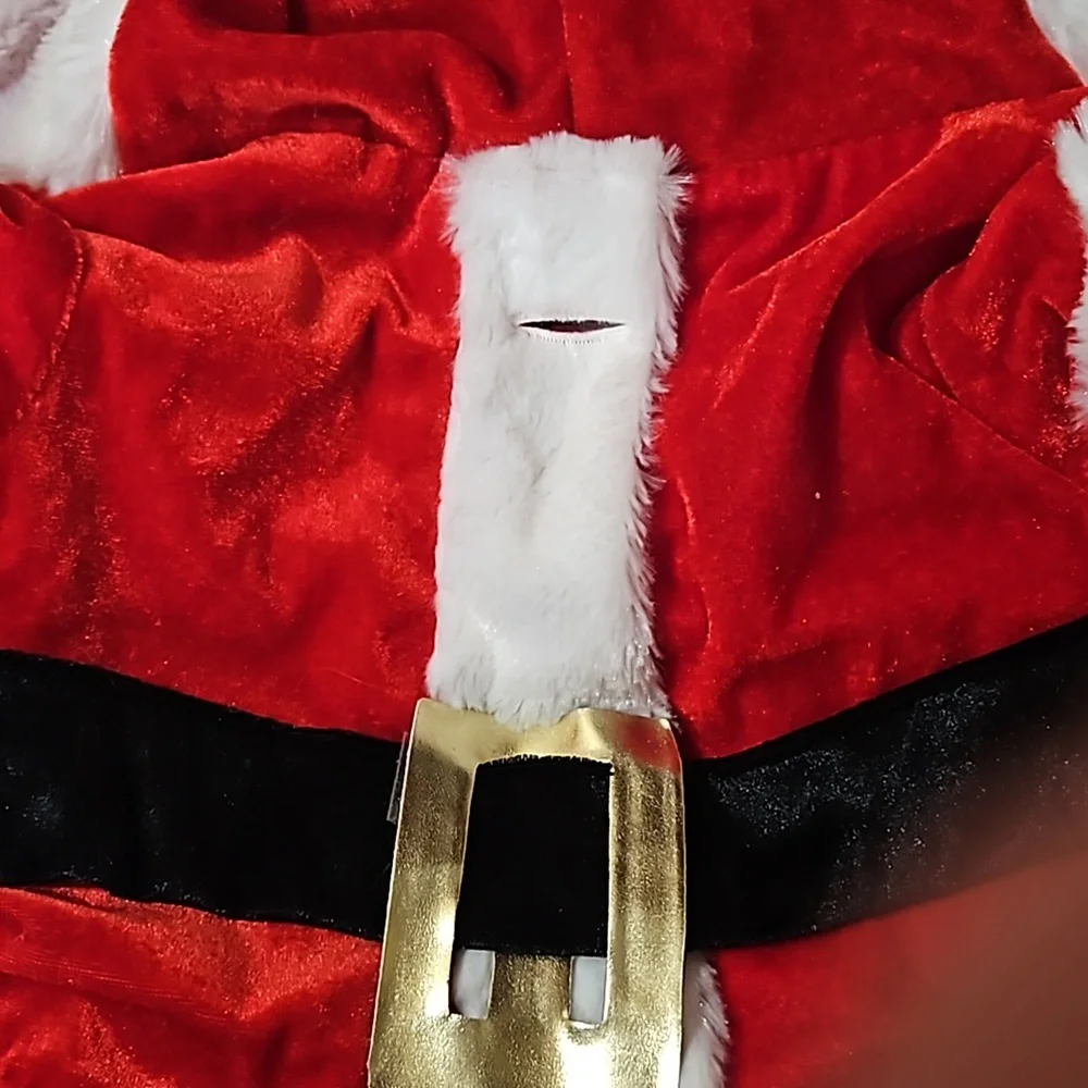 Santa Pet Outfit Size S NWOT